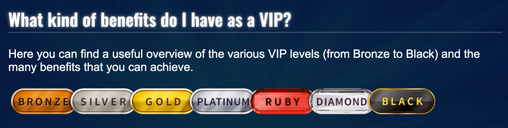 gaminator vip program