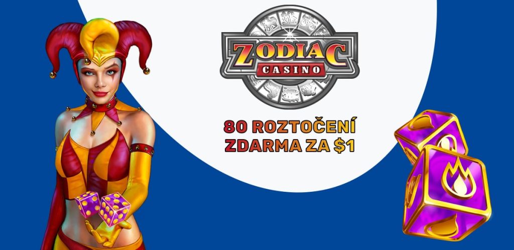 zodiac casino 80 roztoceni zdarma za $1